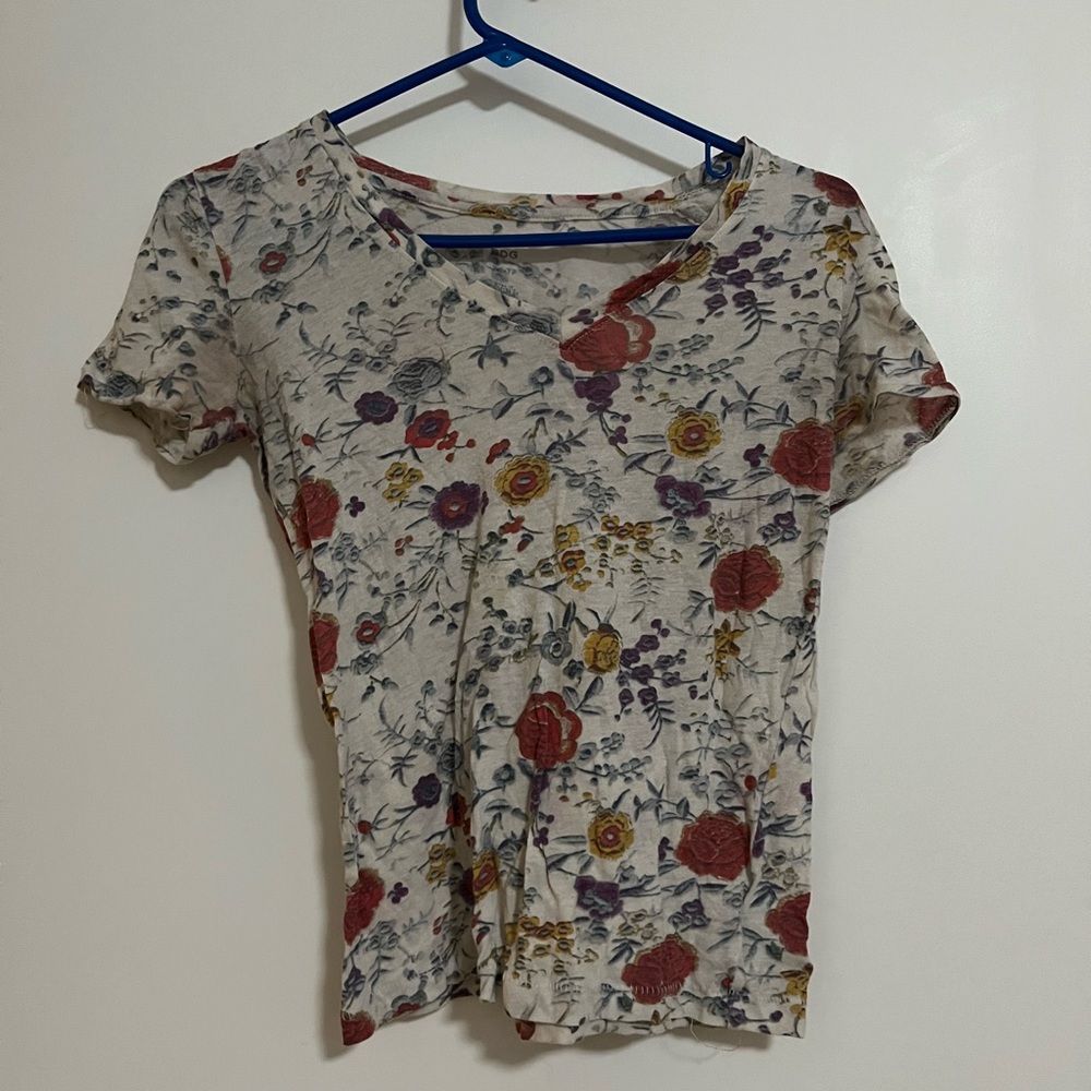 Floral short sleeve
